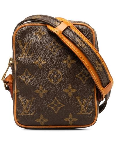 Louis Vuitton Danube Canvas Shoulder Bag (pre-owned) - Brown