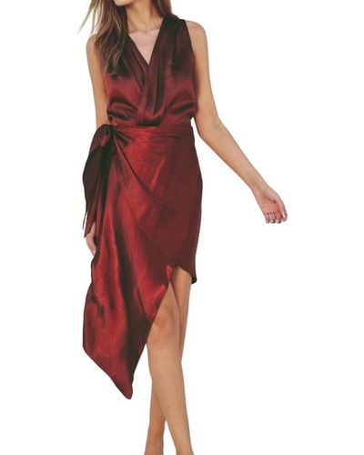 Dress Forum Sleeveless Knit Dress - Red