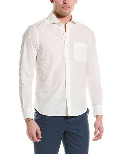 Robert Talbott Cooper Shirt - White