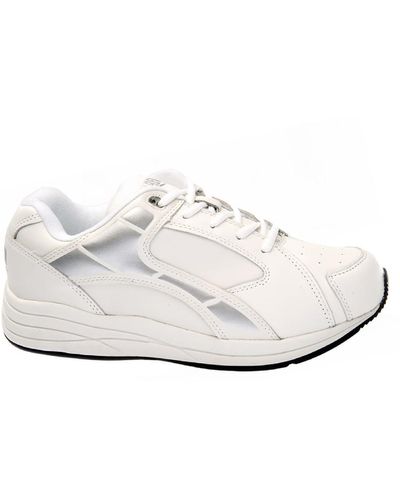 Drew Force Leather Fitness Running Shoes - White