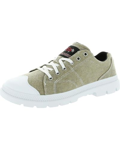 Skechers Roadout-alero Canvas Relaxed Fit Sneakers - Green