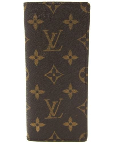 Louis Vuitton Pochette Canvas Clutch Bag (pre-owned) - Brown