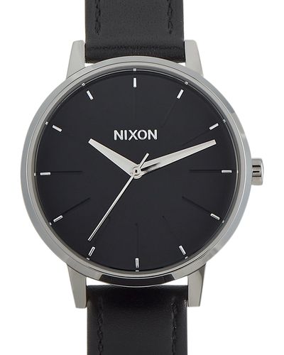 Nixon Kensington Leather Watch A108-000-00 - Multicolor