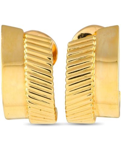 Van Cleef & Arpels 18k Yellow Clip-on Earrings Vc11-051524 - Metallic