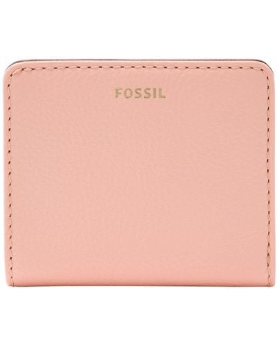 Fossil Madison Litehide Leather Bifold - Pink