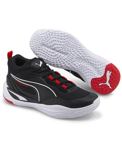 PUMA Playmaker Pro Knit Gym Running & Training Shoes - Gray