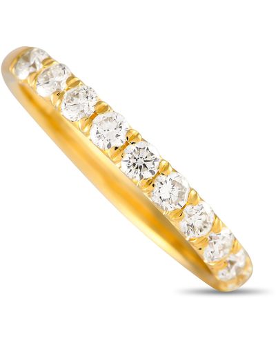 Non-Branded Lb Exclusive 18k Yellow 0.71ct Diamond Ring Mf30-051724 - Metallic