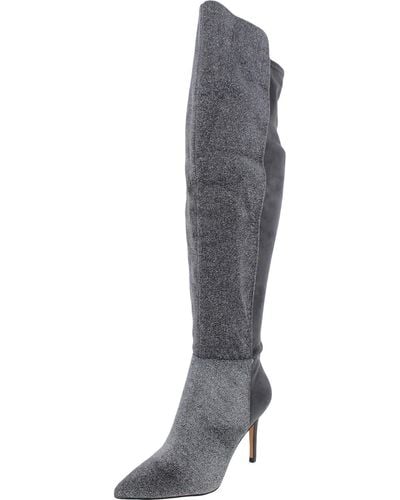 Jessica Simpson Amriena Stiletto Over-the-knee Boots - Gray