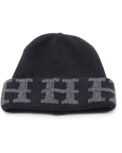 Hermès Knit Hat Beanie Cashmere Margiela Period - Black