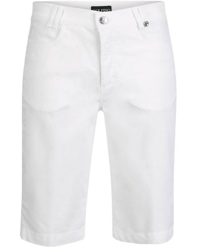 Golfino Under The Sea Bermuda Shorts - White