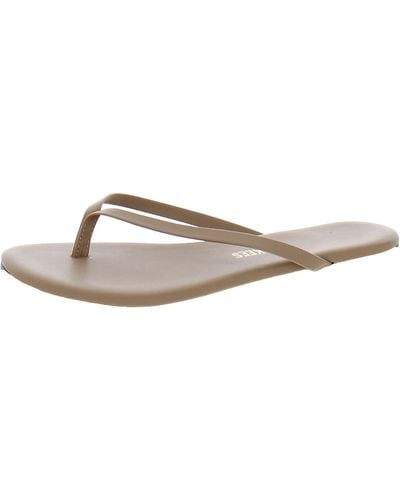 TKEES Slip On Comfort Thong Sandals - Multicolor