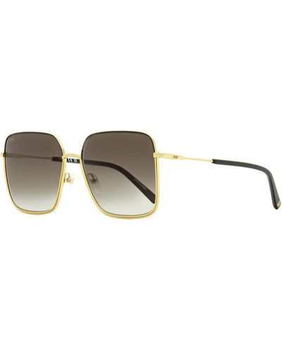 MCM Square Sunglasses 162s Gold/black 58mm