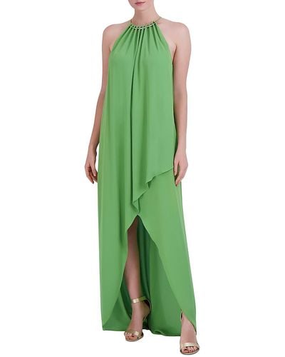 BCBGMAXAZRIA Formal Hi-low Evening Dress - Green