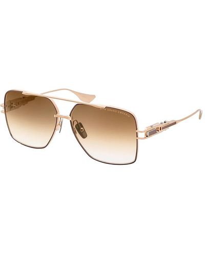 Dita Eyewear Grand Emperik Dt Dts159-a-05 Aviator Sunglasses - Brown