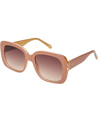 Fossil Butterfly Sunglasses - Pink