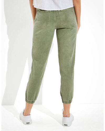 American Eagle Outfitters Ae Stretch Tomgirl Utility jogger - Green