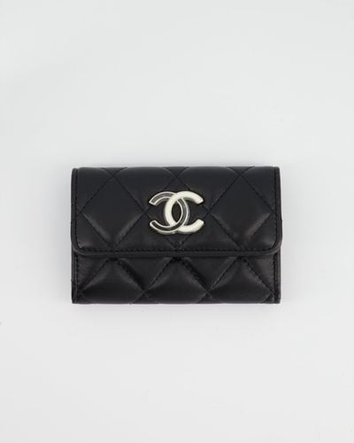 Chanel Card & Coin Holder - Black