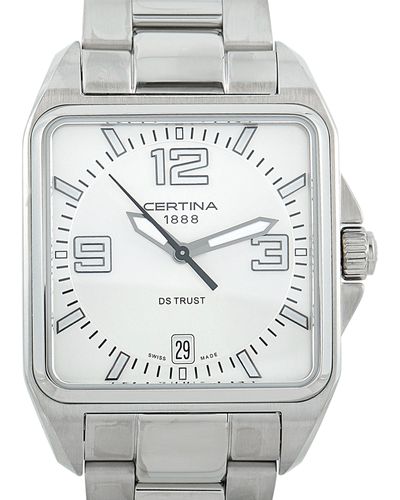 Certina Ds Trust Silver Dial Ladies Watch C019.510.11.037.00 - Metallic