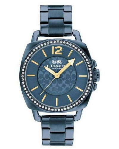 COACH Boyfriend 34mm Quartz Watch - Blue