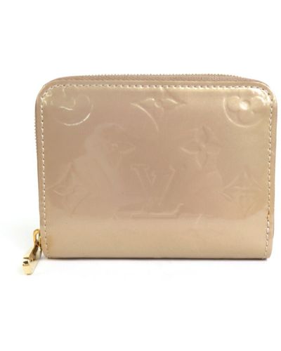 Louis Vuitton Porte Carte Simple Brown Canvas Wallet (Pre-Owned)