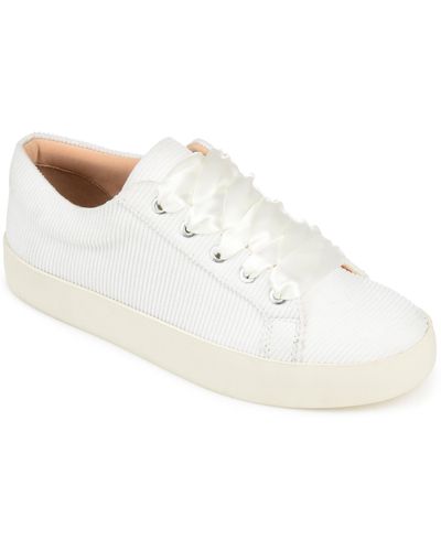 Journee Collection Collection Tru Comfort Foam Kinsley Sneaker - White