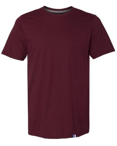 Russell Essential 60/40 Performance T-shirt - Red
