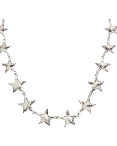 Oscar de la Renta Fall 2023 Nico Star Necklace - Metallic