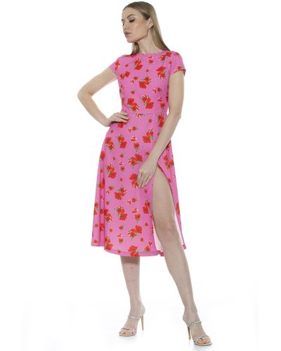 Alexia Admor Lily Midi Dress - Pink