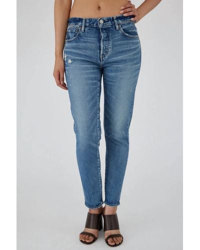 Moussy Avenal Tapered Jeans - Blue