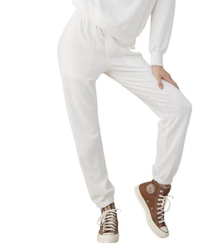 Bella Dahl Relaxed jogger Pant - White