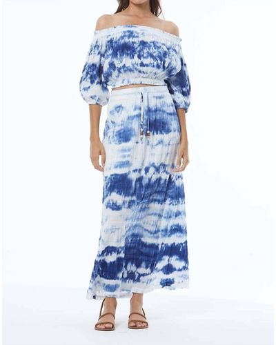 Young Fabulous & Broke Aloha Skirt - Blue
