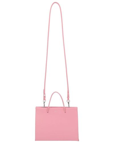 MEDEA Leather Tote - Pink