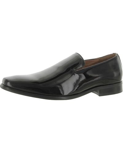 Florsheim Postino Patent Leather Slip-on Loafers - Black