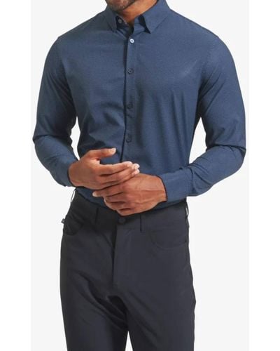 Mizzen+Main Leeward Dress Shirt - Blue