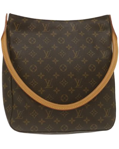 Louis Vuitton Looping Gm Canvas Shoulder Bag (pre-owned) - Green