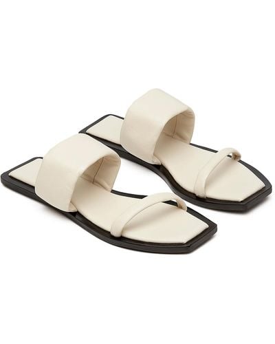 St. Agni R23050ec Casual Lifestyle Flatform Sandals - White