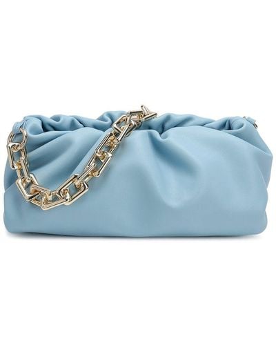 Tiffany & Fred Paris Leather Pouch - Blue