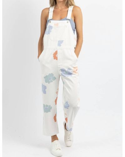 Storia Overall Jumpsuit - White