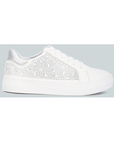 LONDON RAG Cristals Sneakers - White