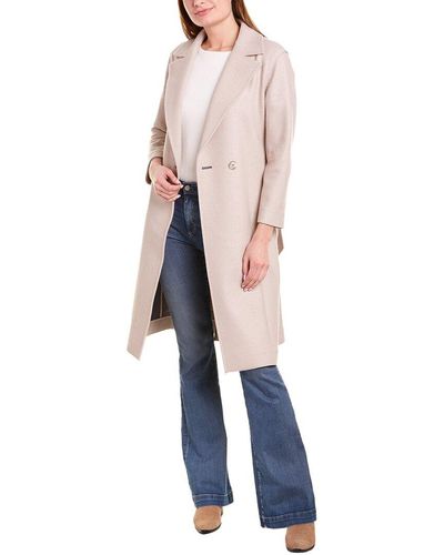 Cinzia Rocca Wool-blend Coat - Multicolor