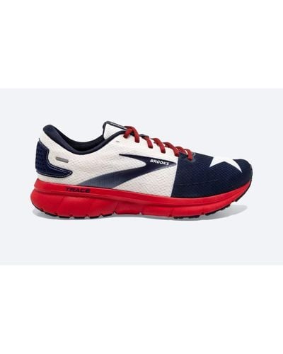 Brooks Trace 2 Red/white/navy 1103881d689