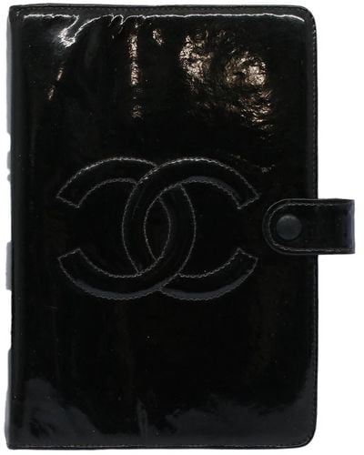 Chanel Patent Leather Wallet (pre-owned) - Black