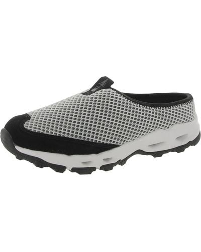 BASS OUTDOOR Aqua Mesh Mesh Water Resistant Slip-on Sneakers - Black