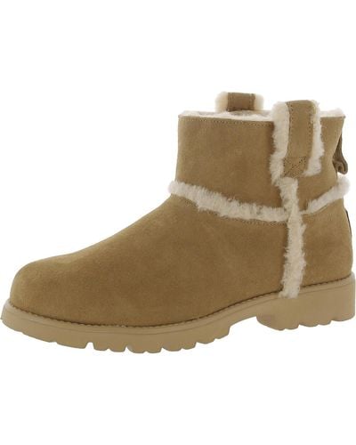 BEARPAW Willow Sheepskin Cold Weather Shearling Boots - Natural