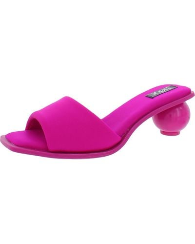 BarIII Cayymen Slide Shoes Pumps - Pink