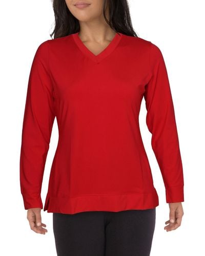 Fila Core Tennis Fitness Shirts & Tops - Red