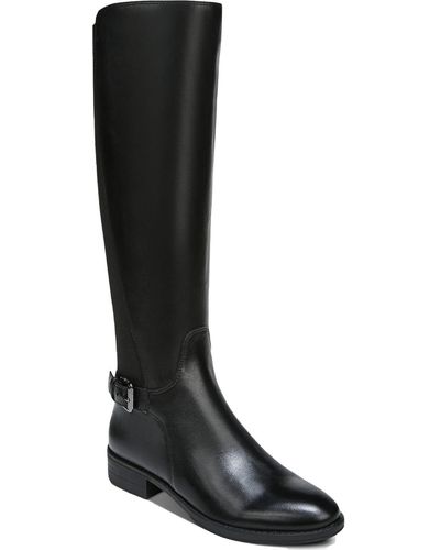 Sam Edelman Paxten Leather Tall Knee-high Boots - Black