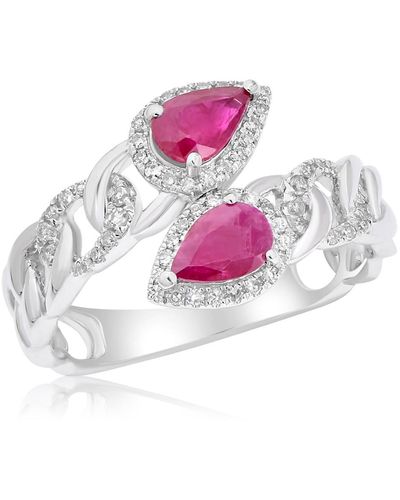Diana M. Jewels Scd 0.19 Rb 0.89 14kw 3.69 Gr 60 St - Pink