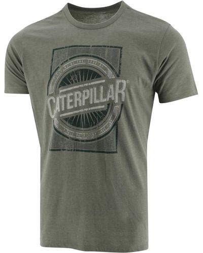 Caterpillar Graphic Logo T-shirt - Green