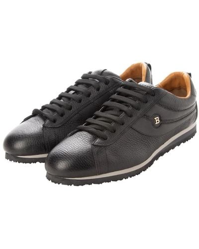 Bally Bredy 6228446 Leather Sneakers - Black